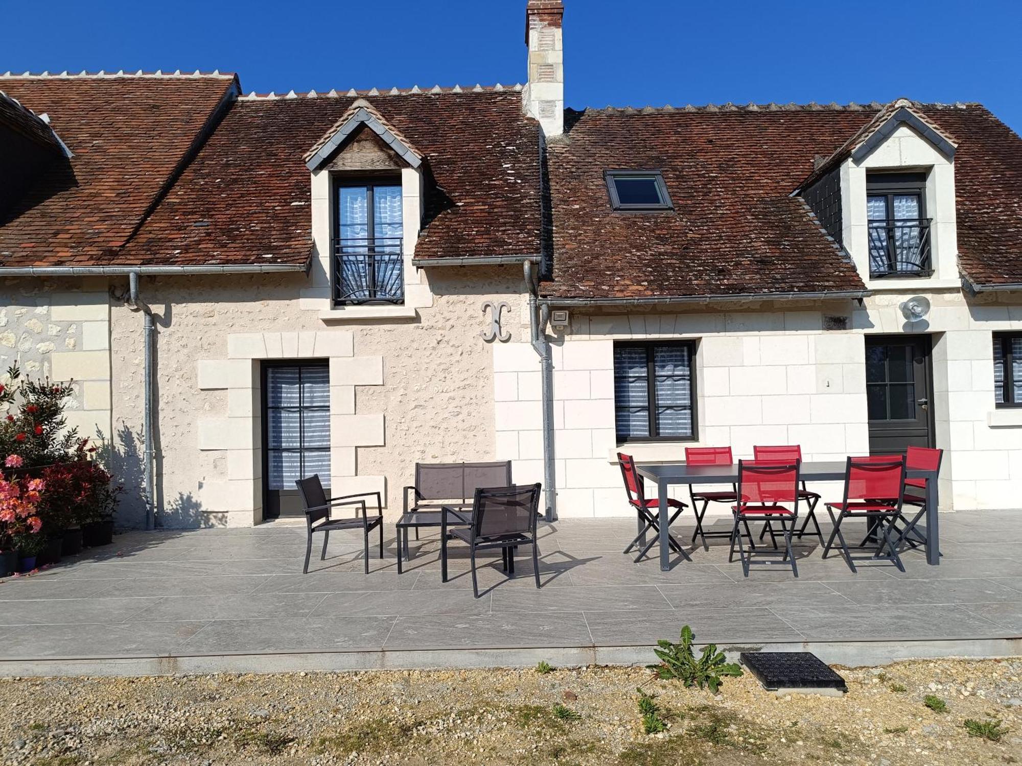 Gite De La Grand Maison Les Chenes Seigy Exterior photo